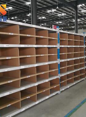 广东河源货架厂家直销中型组合式层板货架可配置钢层板纸制隔板