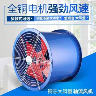 排风机排风扇耐高温低噪音工业抽风机轴流风机铜芯电机抽风扇