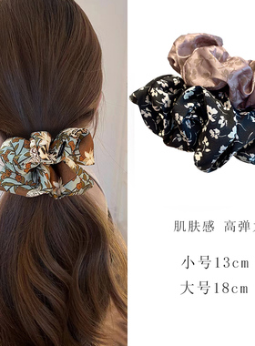 大肠发圈女发绳高级感头绳扎头皮筋黑色韩国头花头饰发饰2026新款
