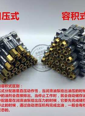 YH检知容积式分配器RH油排YS定量分油器注塑机润滑油路接头配件
