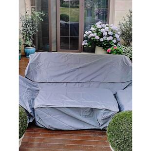 定做户外沙发防雨罩桌椅设备防尘套家具防灰防水布防晒套环保面料