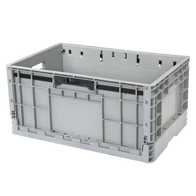 EUO物流周转箱加厚汽车零配件仓储箱多功能折叠物流箱厂家