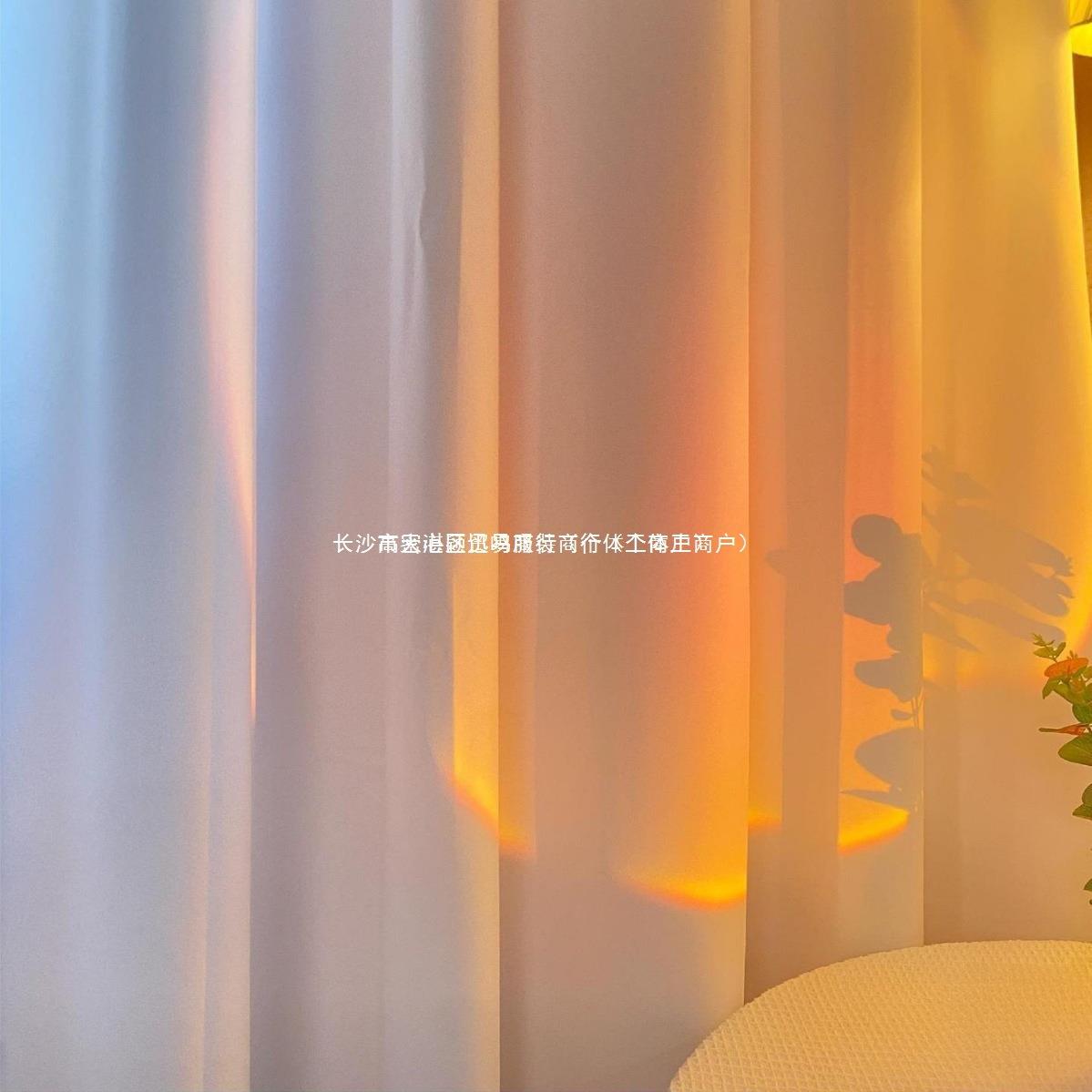 直播间背景窗帘免打孔安装魔术贴主播直播背景窗帘白纱纱帘直