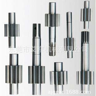 五金机械配件精密齿轮轴 厂家批量生产高精度直齿轮轴