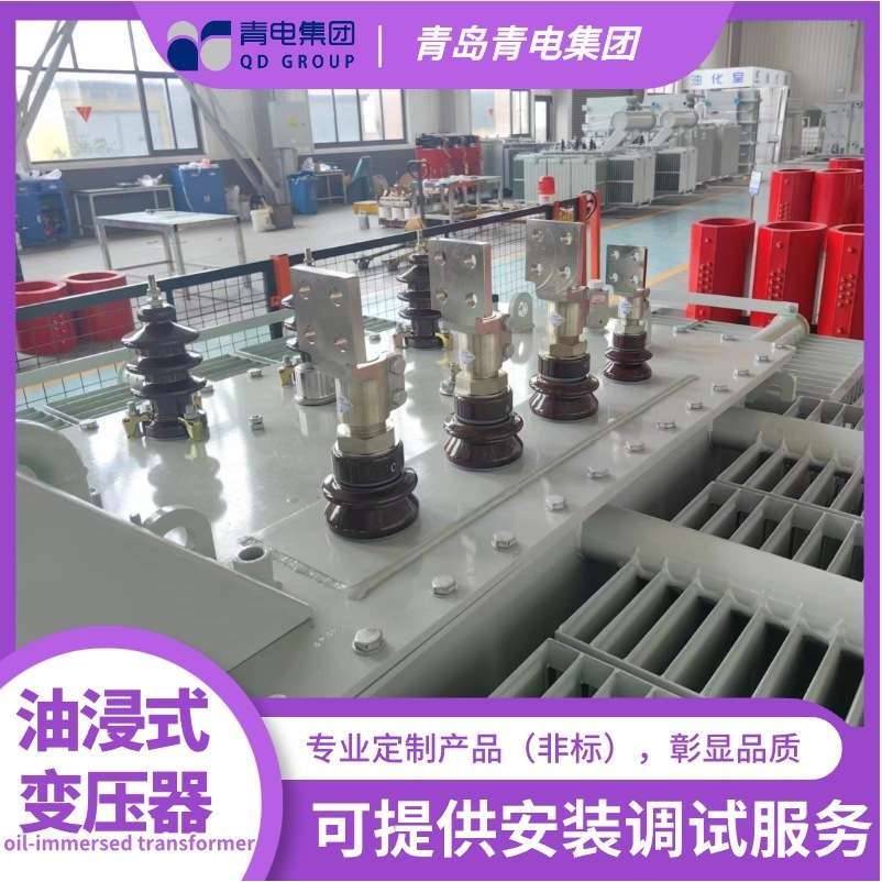 青电变压器厂  SZ20- 6300 25000 63000KVA/110kv油浸式主变压器