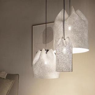 轻奢气质感餐桌客厅温馨不锈钢吊灯 创意餐厅吊灯新款 设计师款 个性