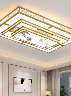 轻奢客厅灯2023新款大厅吸顶灯大气流行主卧室灯新中式led吸顶灯