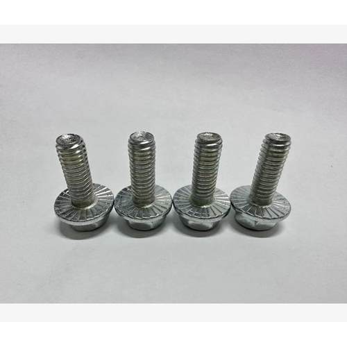 8.8级蓝白锌 GB5789 加大系列六角头法兰面螺栓 M6*16