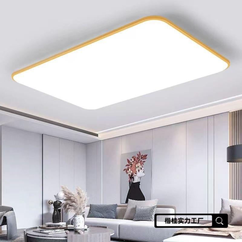 防尘防虫防潮三防卧室客厅房间吸顶灯现代简约家用超薄主灯具