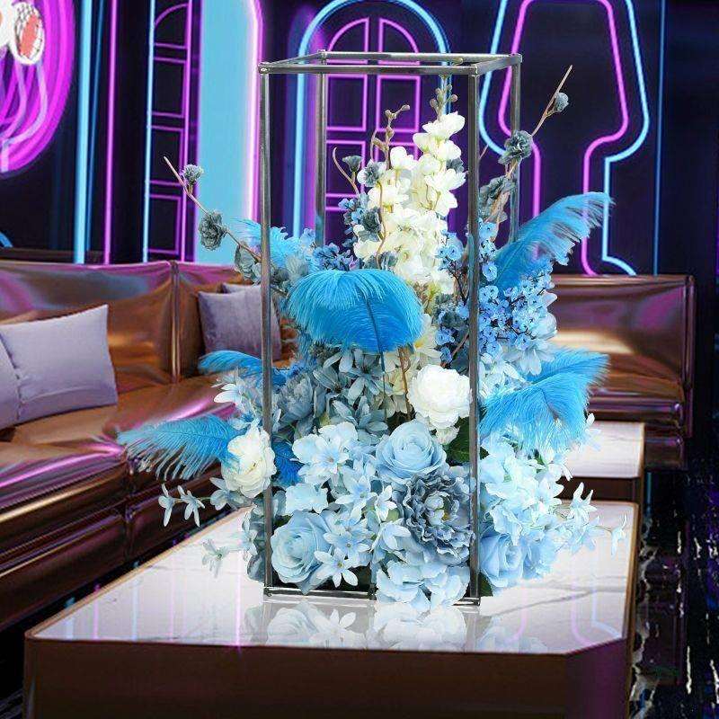 花假花桌面摆设酒吧ktv装饰酒店婚礼桌花商场橱窗软装摆件