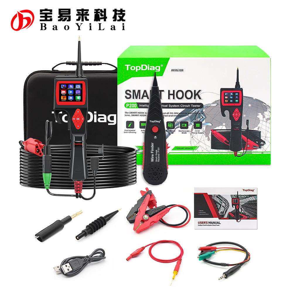 P200 Smart Hook Power Tester with wire finder 汽车电工分析仪