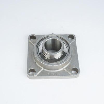 304不锈钢方形外球面带座轴承SUCF204 205 UCF206 207 208 209 F2