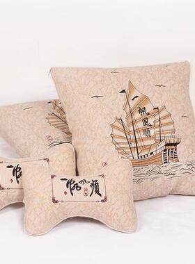 MC一帆风顺4四件套头枕抱枕 四季通用新款精品车内饰用品饰品