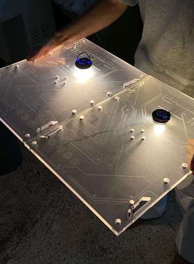 跨境新品户外露营多功能igt单元板发光桌板GZ发光亚克力灯罩