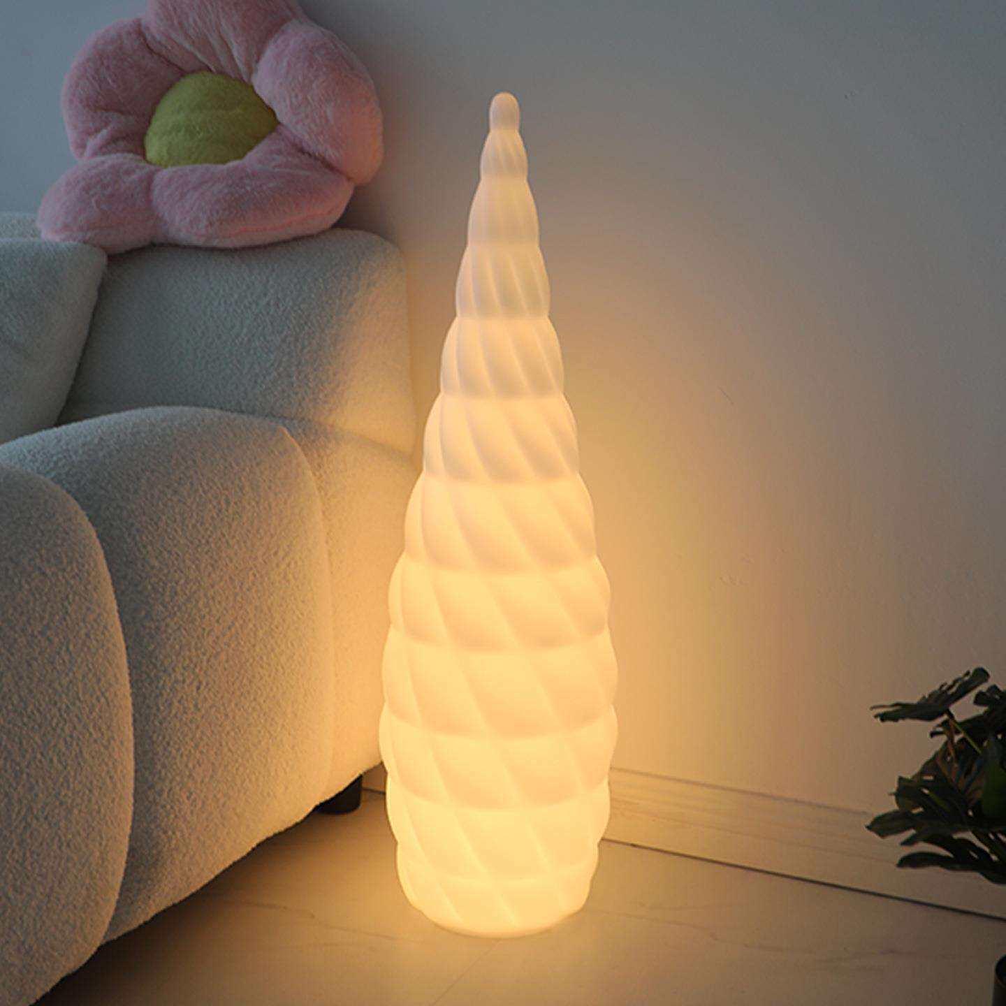 落地灯客厅沙发旁边台灯卧室高级感网红轻奢立式遥控水滴装饰氛围