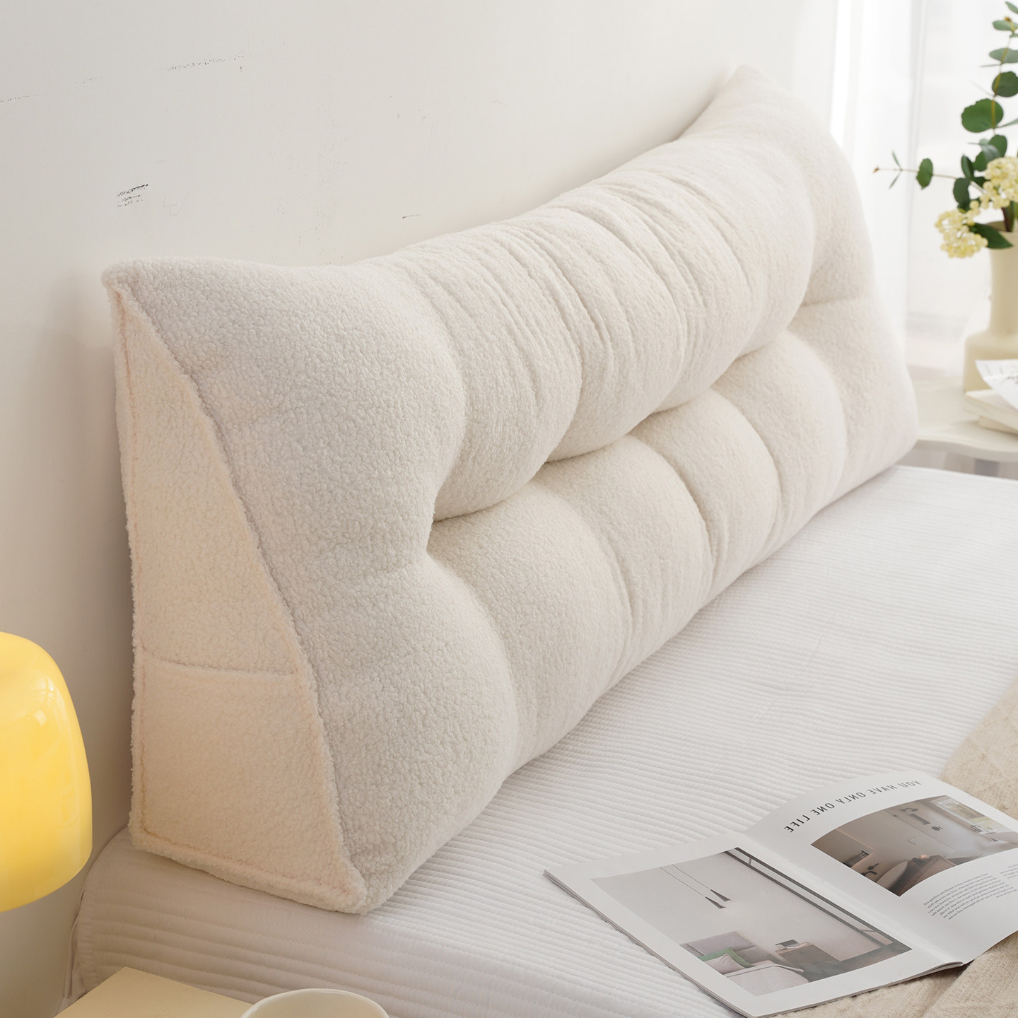 床头靠垫软包卧室大靠背新款高级感靠枕可拆洗无床头榻榻米护腰,居家布艺,床头靠垫,淘宝优惠券,粉丝福利购,淘宝优惠卷