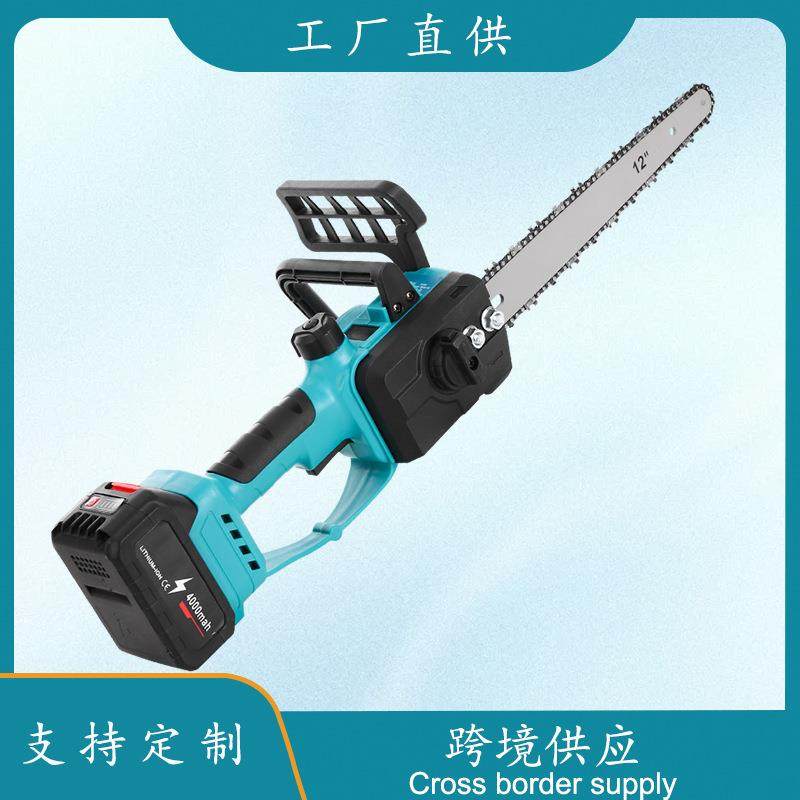 跨境12寸锂电高速锯电链锯家用修枝伐木电锯大功率多功能电动工具,农机/农具/农膜,播种栽苗器/地膜机,淘宝优惠券,粉丝福利购,淘宝优惠卷