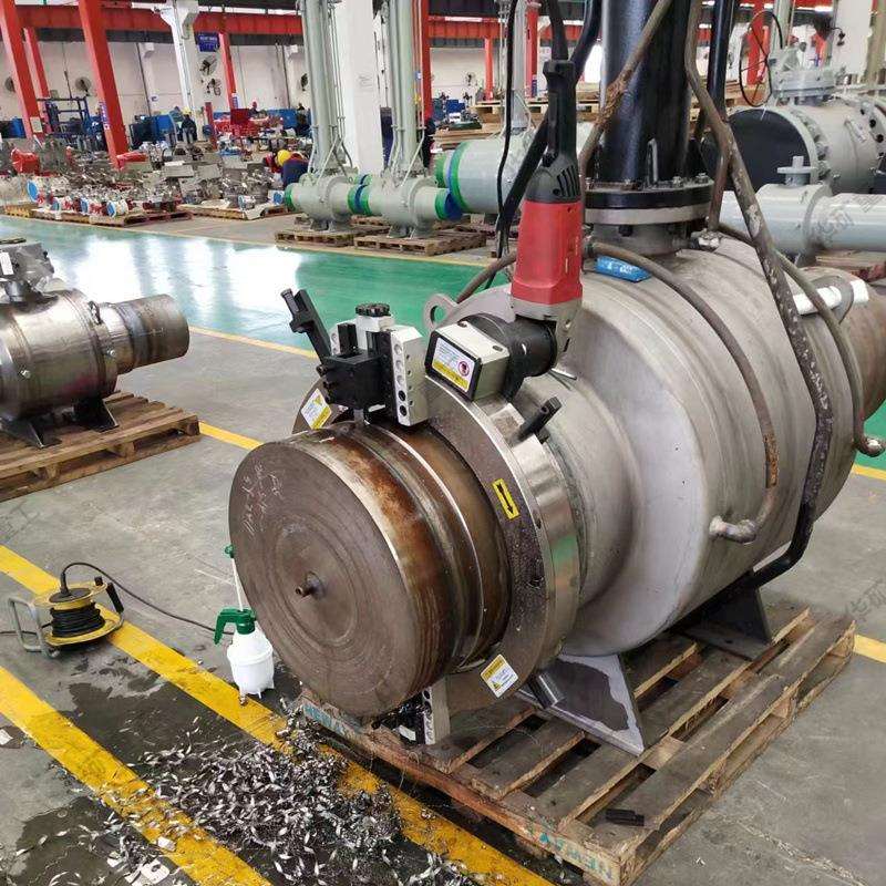 无间隙传动管道坡口机 全自动金属材料磨口机 噪音小管道坡口机