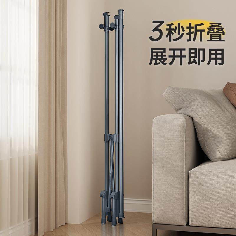 折叠落地阳台家用不占地方的晒衣杆室内简易凉挂晒被子,农机/农具/农膜,播种栽苗器/地膜机,淘宝优惠券,粉丝福利购,淘宝优惠卷