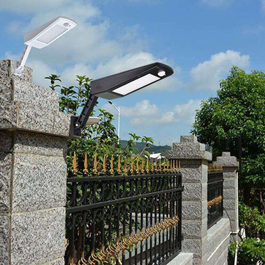 太阳能灯户外庭院灯感应LED灯壁灯路灯50LED感应灯 LED灯