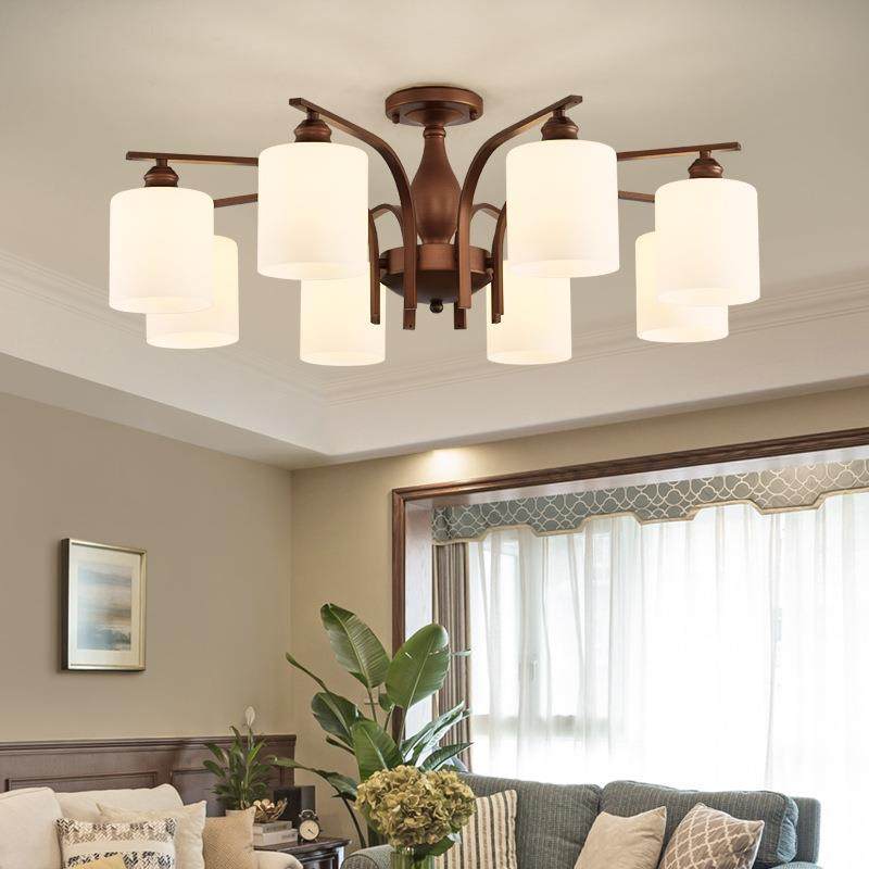 全铜中古风复古吊灯餐厅客厅主灯美式简约大气书房卧室吸顶灯具,农机/农具/农膜,播种栽苗器/地膜机,淘宝优惠券,粉丝福利购,淘宝优惠卷