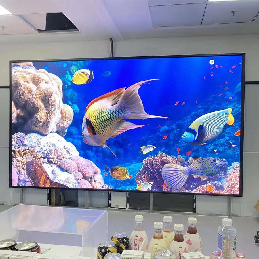 学校会议室led显示屏高清无缝拼接LED广告屏P2.5P3P4电子屏幕厂家