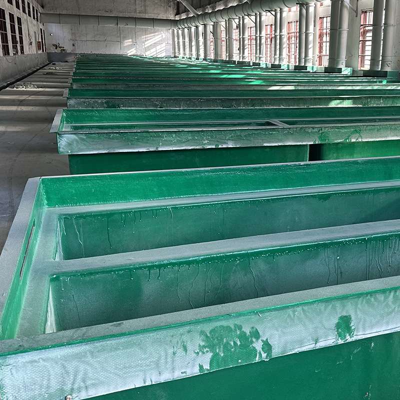 玻璃钢电解槽酸洗槽储液槽洗料槽耐酸碱加厚一体成型无渗漏电镀槽