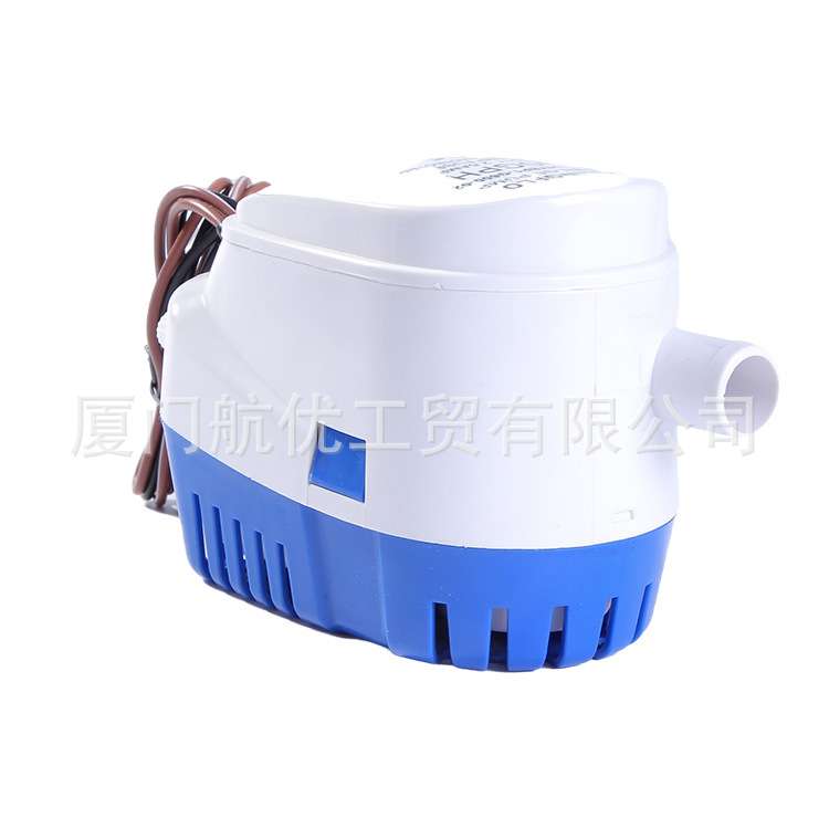 12v24v全自动舱底泵房车泵游艇泵自动泵直流潜水泵600GPH抽水泵叶