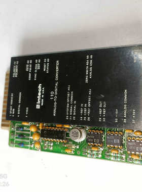 【维修】intech 美国 AD模块 带镀金板出 古懂航天仪器拆下