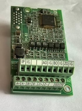 安川变频器PG卡PG-B3，ETC740160，拆机功能包好