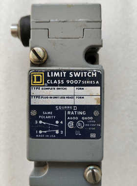 【维修】美国实块行程开关CLASS9007-C54G  全新库存无包
