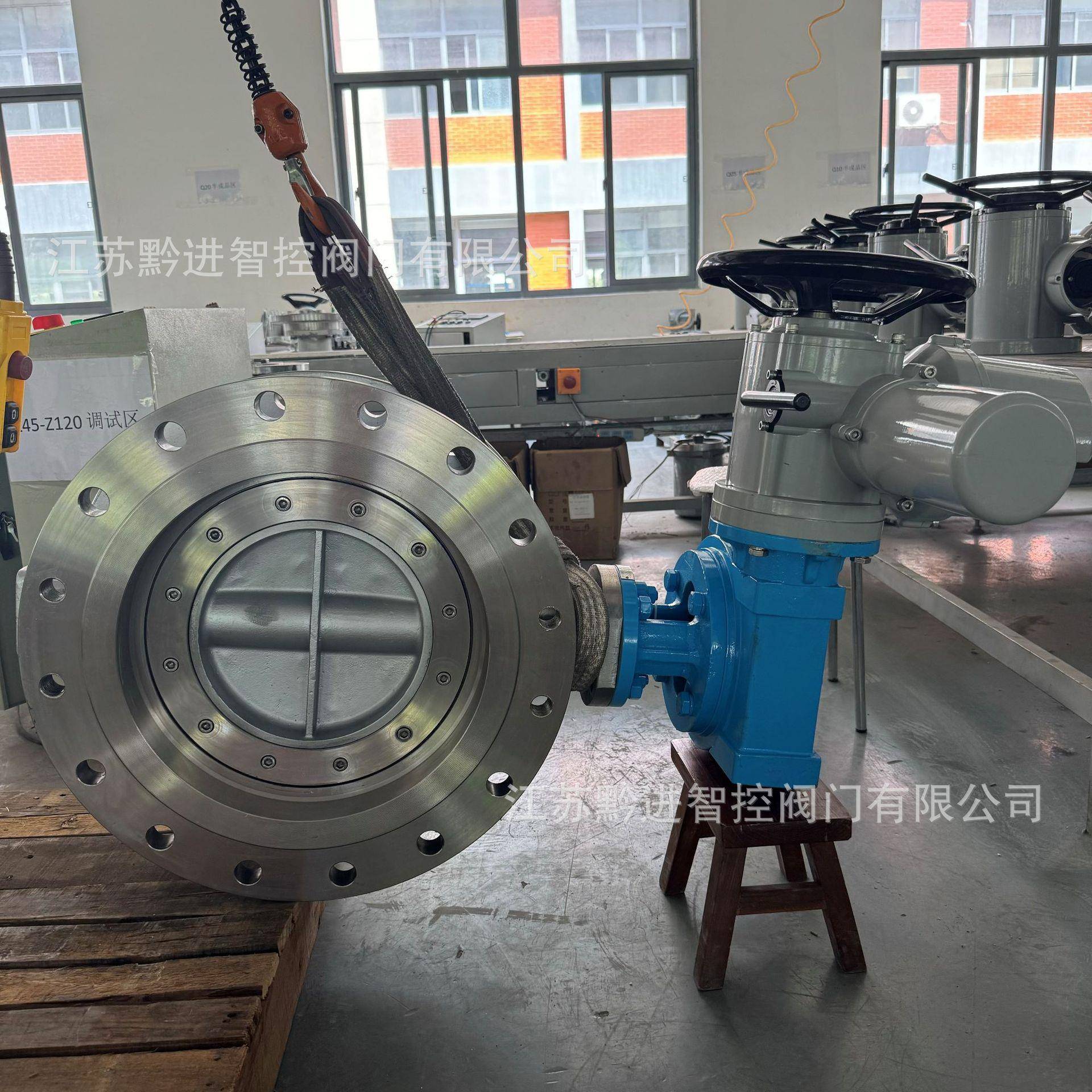 D941H-16P电动不锈钢蝶阀Z30一体式电动执行器DZW30手电切换Z45