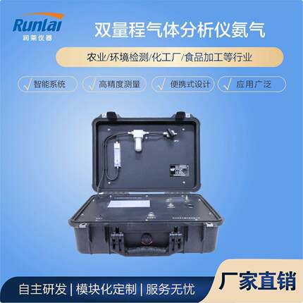 便携式氨气分析仪化工厂养殖场工业NH3气体泄露浓度在线监测系