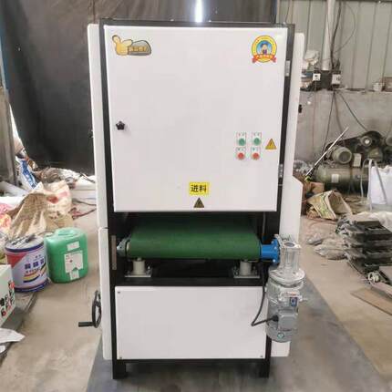 金属平面抛光拉丝机不锈钢镜面拉丝钢板除锈机钢板去毛刺一体机