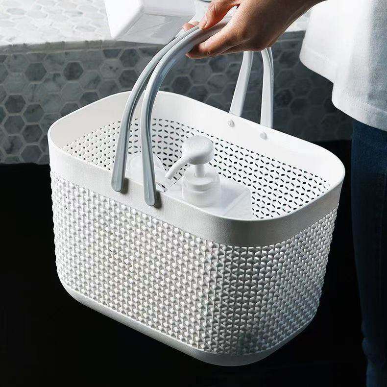 无印日本进口手提洗澡篮塑料小篮子收纳筐洗浴置物筐浴室洗漱框拎,收纳整理,其他收纳篮,淘宝优惠券,粉丝福利购,淘宝优惠卷