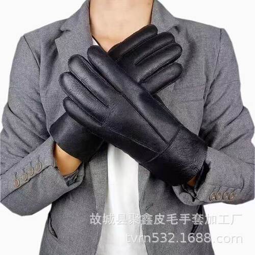 拓野秋冬加厚加绒防寒防风手套