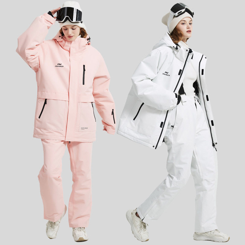 拓野25款韩版防风防水保暖滑雪服