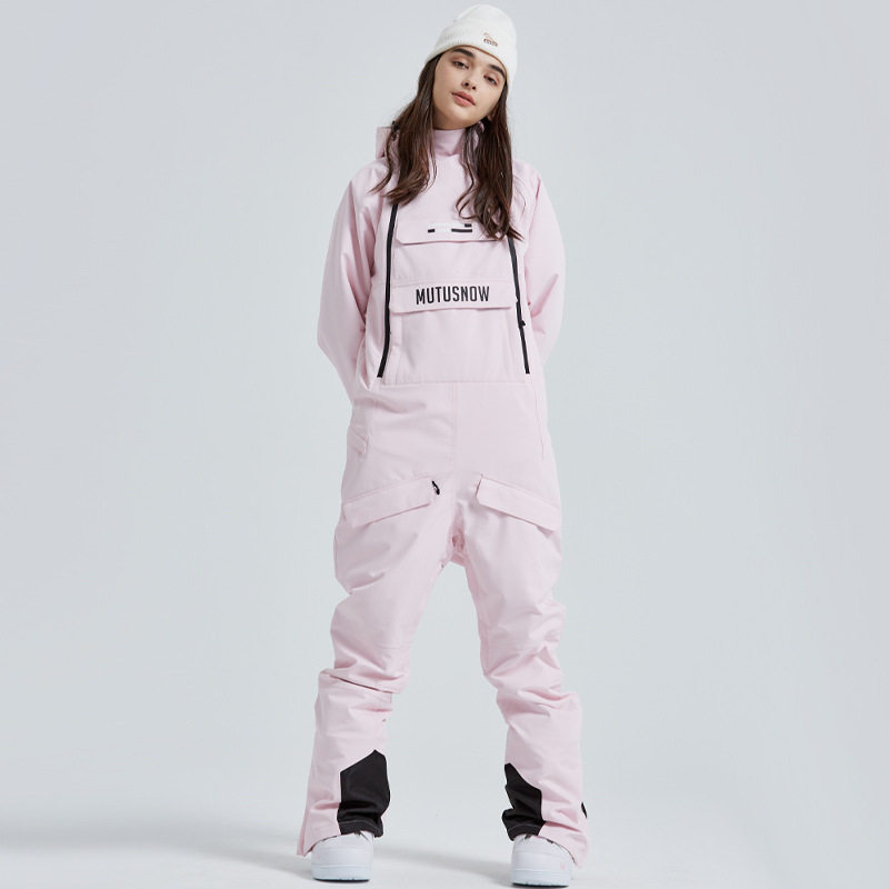 拓野2024新款女滑雪服套装|防风