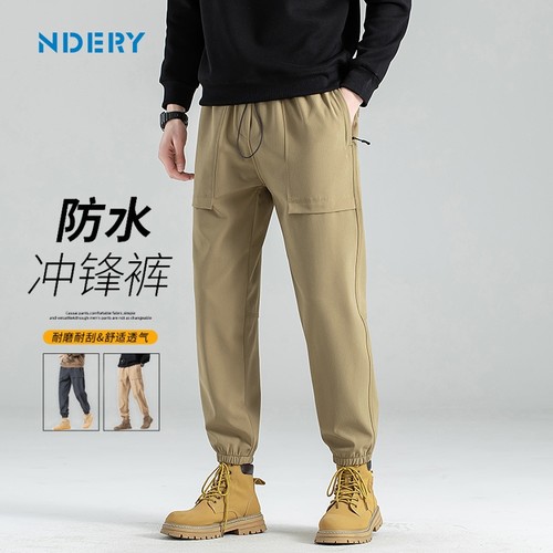 NDERY户外冲锋男女防泼水工装裤