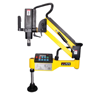 美日智能电动攻丝机M6 M30摇臂伺服数控电动攻丝机全自动攻牙机