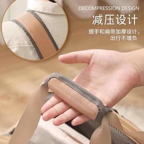 宠物外出包手提双肩可扩展便携狗背包泰迪比熊小型犬猫包猫笼外出