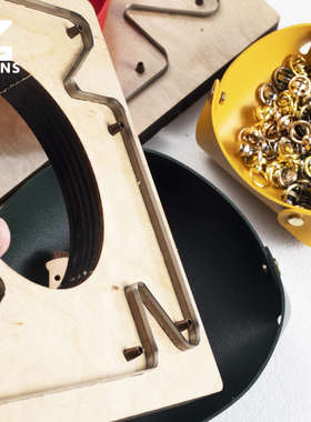 免缝皮盘子刀模 皮具收纳盒锋利耐用手工DIY皮革工具版型皮革下料
