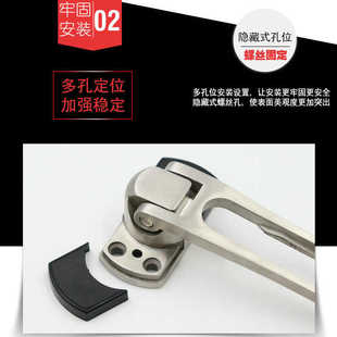 家用加厚防盗扣酒店房门防盗链门保护搭扣锁扣门拴保险扣插销