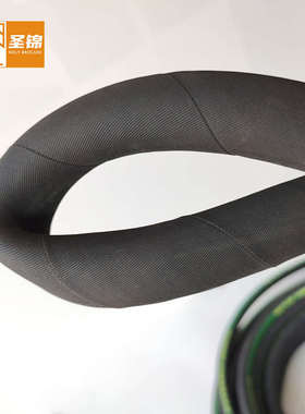 夹布橡胶管黑色布纹胶管帘线缠绕高压管耐高温抗老化蒸汽机油管