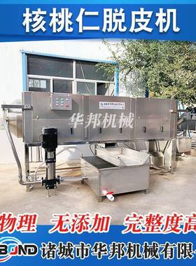 小型 核桃仁去皮机去皮率98去%以上 果仁完整率9%SWQ 纯物理皮9设