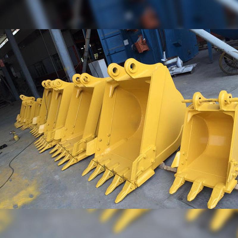适用于323GX320配件326GC卡特耐磨板斗齿320GC岩石加厚挖掘机挖斗