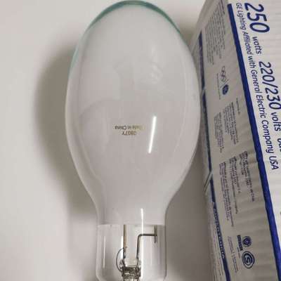 汞灯自镇流高压汞灯GYZ250W灯泡E27涂粉汞灯GE 高压汞灯