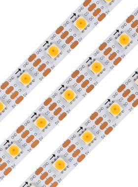 HD107S内置IC单点单控60灯一米5050暖白光色温3000K不防水灯带