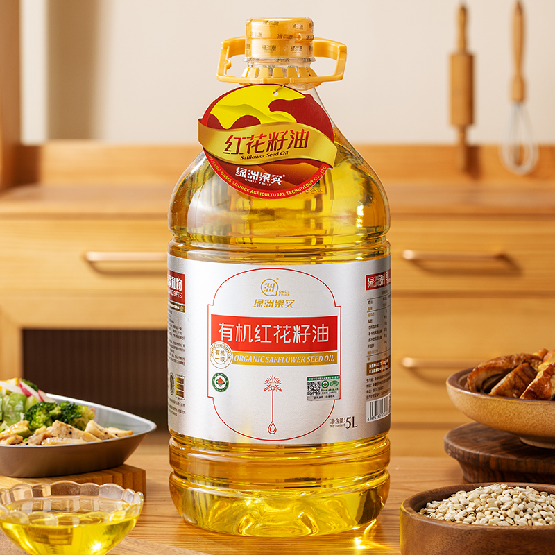 绿洲果实有机红花籽油新疆食用油