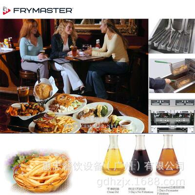 美国Frymaster单缸双分槽电炸炉RE114-2CSE商用油炸炉容油量12L*2